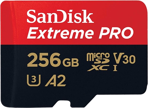 SanDisk Extreme Pro 256GB microSDXC Card UHS-I U3 A2 V30 - CeX (UK
